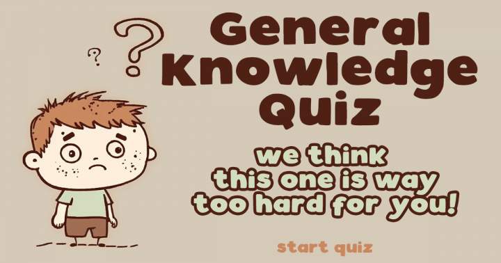 Banner for General Knowledge Quiz