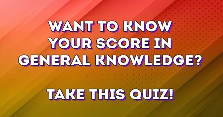 Banner for General Knowledge Quiz