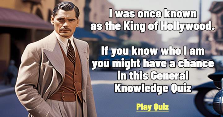 Banner for General Knowledge Quiz