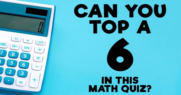 Banner for Mathematics Quiz