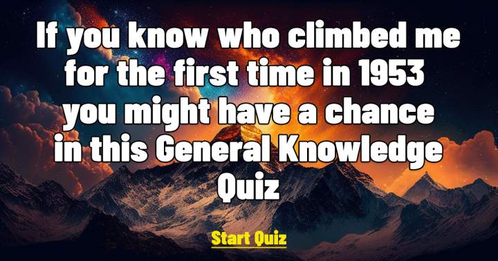 Banner for General Knowledge Quiz