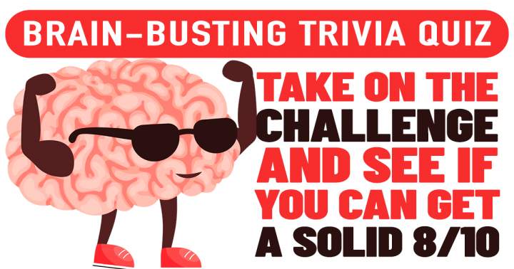 Banner for Brain-Busting Trivia Quiz