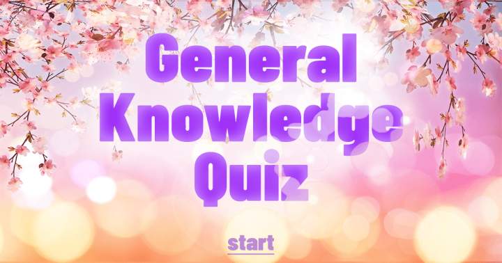 Banner for General Knowledge Quiz