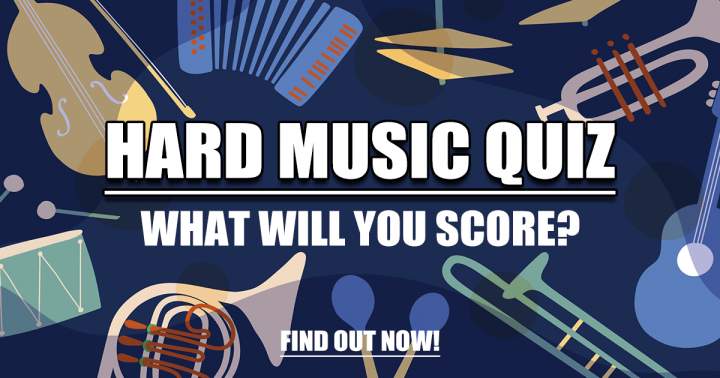 Banner for HARD Music Quiz