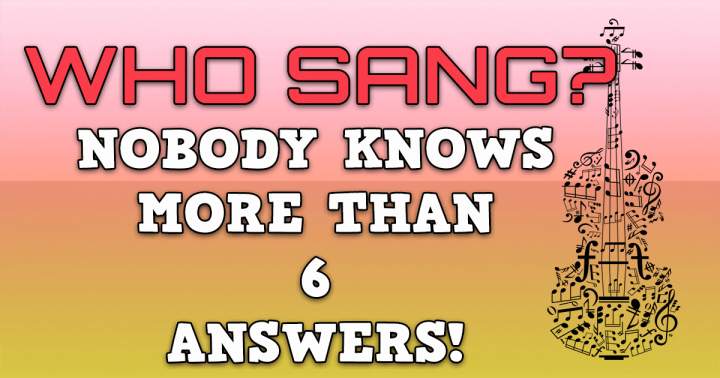 Banner for Who Sang These Songs?