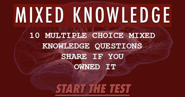 10 general knowledge questions. Can you score a 7 out of 10 or better? 