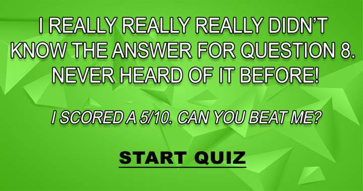 Banner for Quiz that tests your knowledge in a challenging manner.