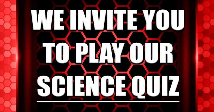 Banner for A quiz on science.