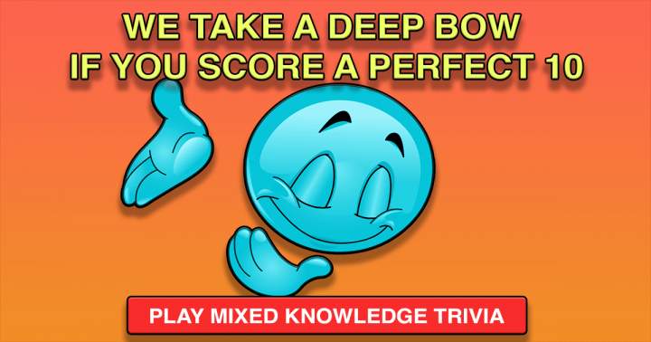 Banner for Mixed Trivia Questions: Invincible.