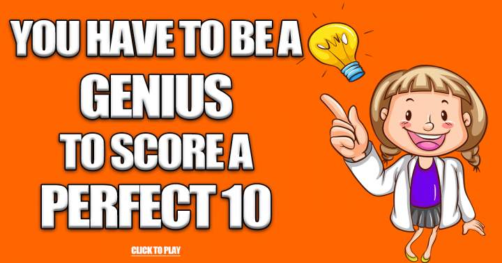 Banner for Do you consider yourself a GENIUS?