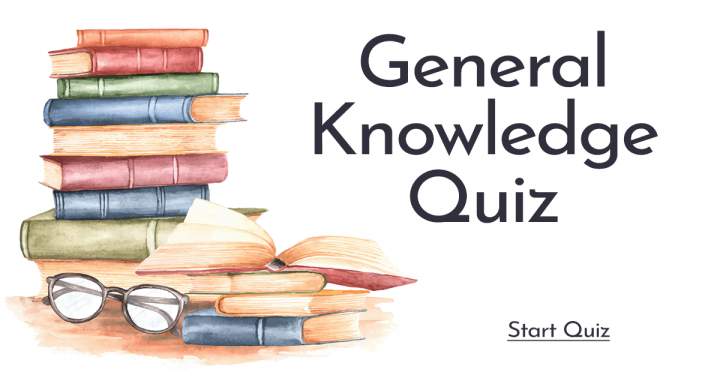 Banner for Quiz on General Knowledge.