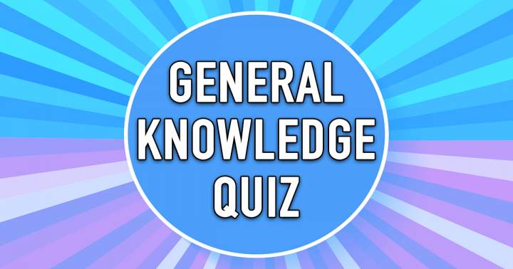 Banner for Quiz on general knowledge