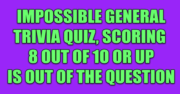 Banner for The Trivia Quiz That Defies Possibility.