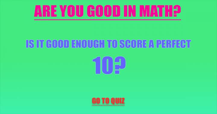 Banner for 'Quiz on Mathematics'