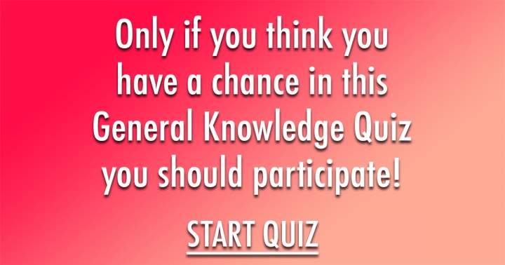 Banner for Quiz on General Knowledge.