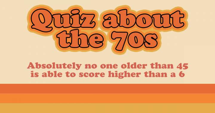 Banner for The 1970s Quiz.