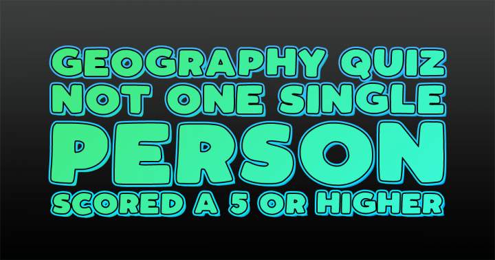 Banner for Geography Quiz