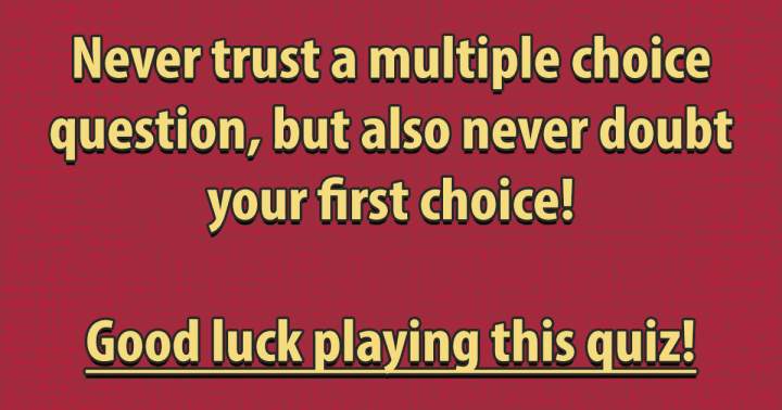 Banner for Do not rely on multiple choice questions!