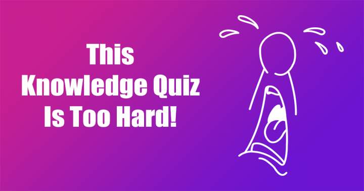 Banner for Challenging Knowledge Quiz