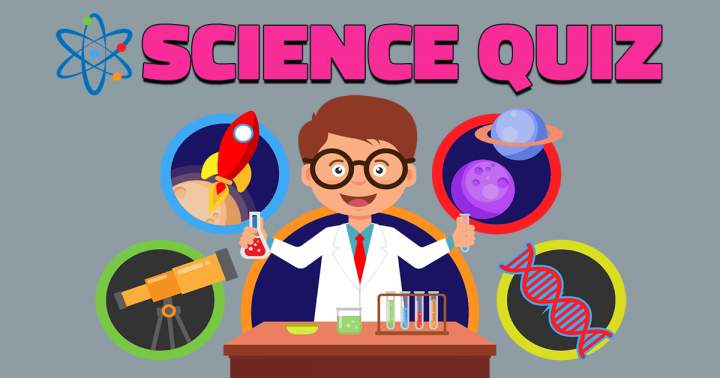 Banner for A quiz about science.