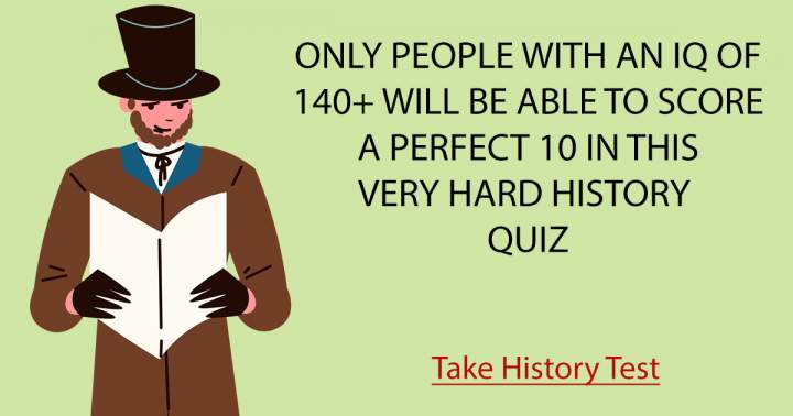 Banner for 'Extremely Challenging History Quiz'