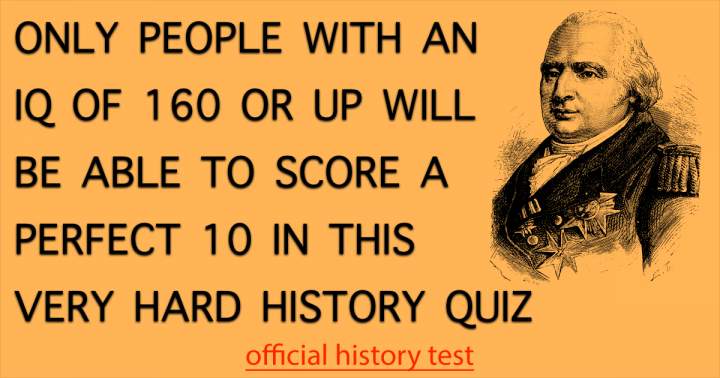 Banner for Quiz on Historical Trivia.