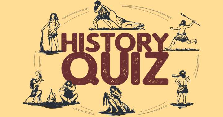 Banner for A quiz on history.