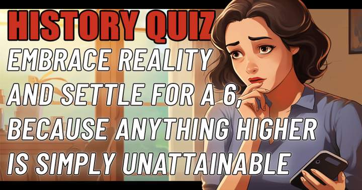 Banner for Quiz on Historical Trivia.