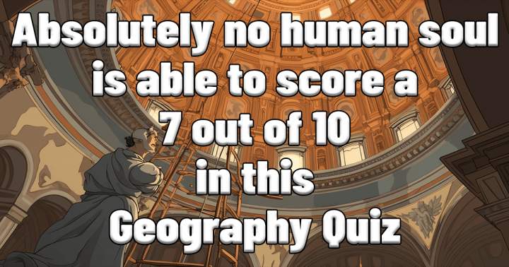 Banner for Quiz that presents a challenge in geography.