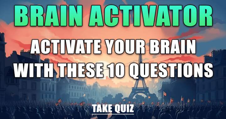 Banner for Quiz for Brain Activation