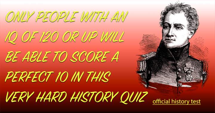 Banner for 'Quiz on Historical Trivia'