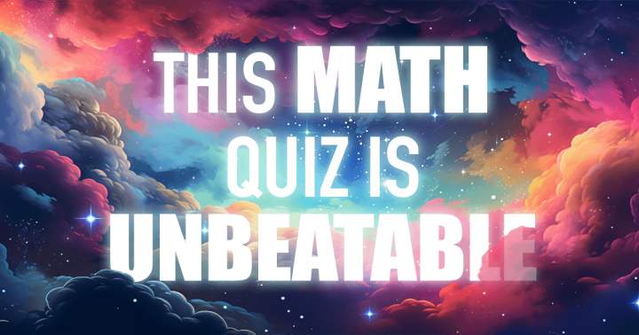 Banner for Math Quiz that cannot be defeated.