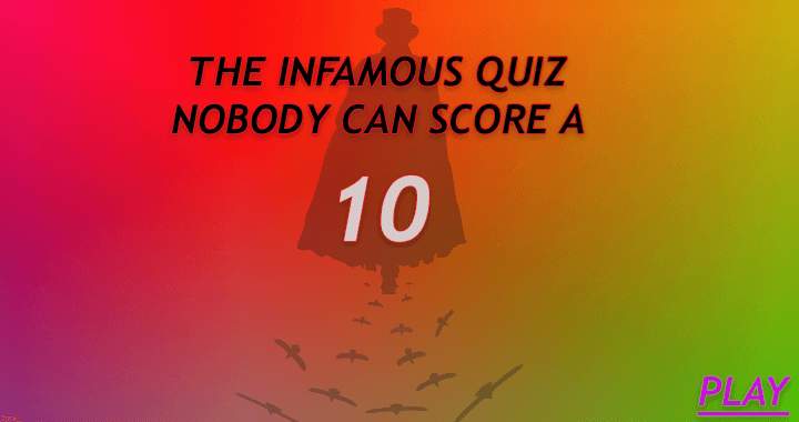 Banner for 'The Notorious Quiz'