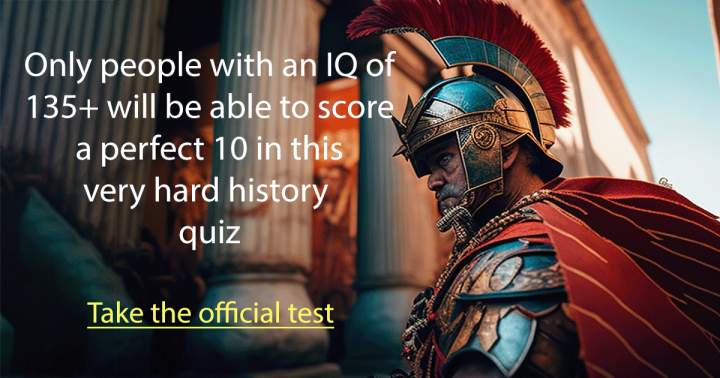 Banner for Quiz on historical events.