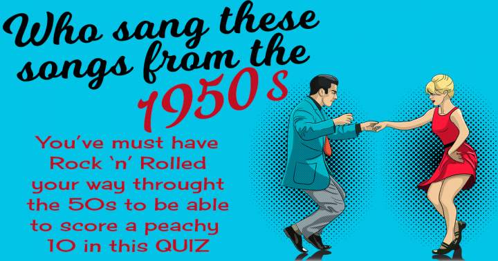 Which artist performed these 50s songs?
