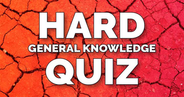 Banner for Challenging Knowledge Quiz