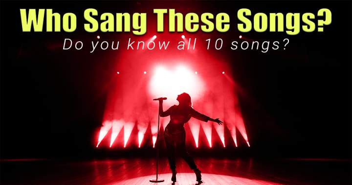 Banner for 'Identify the singer of these songs.'