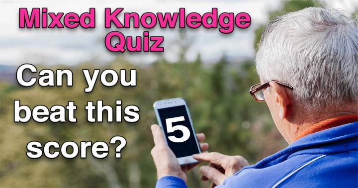 Banner for Quiz with a blend of knowledge