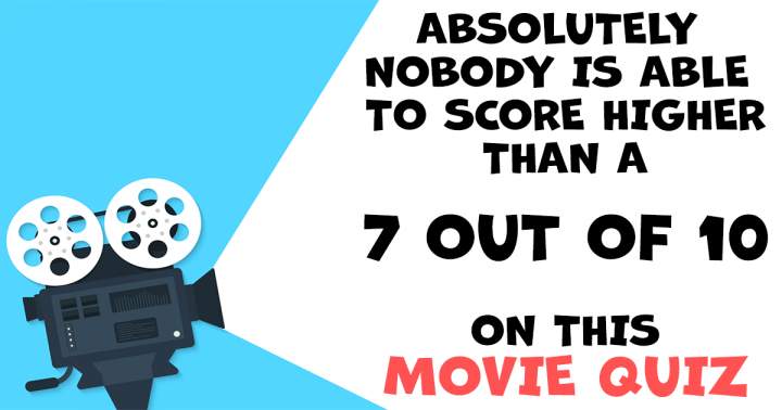 Banner for Provide an alternative way to phrase this sentence: 'Movie Quiz.'