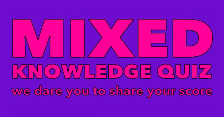 Banner for Quiz of Diverse Knowledge