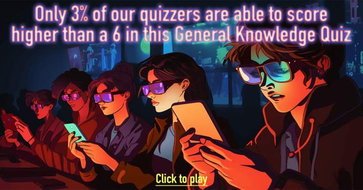 Banner for Quiz on General Knowledge.