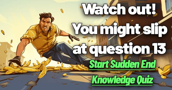 Banner for Knowledge Quiz Abruptly Concludes