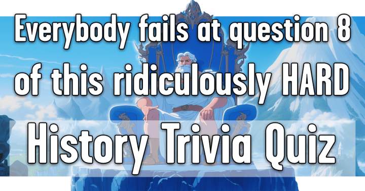 Banner for Quiz on Historical Trivia