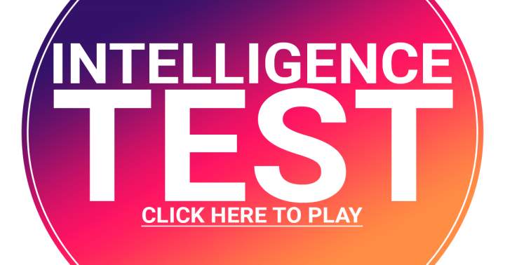 Banner for Test of intelligence.