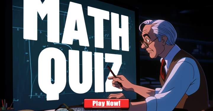 Banner for Quiz on Mathematics.