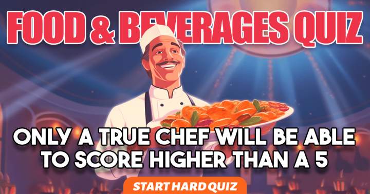 Banner for Food Quiz that tests your skills