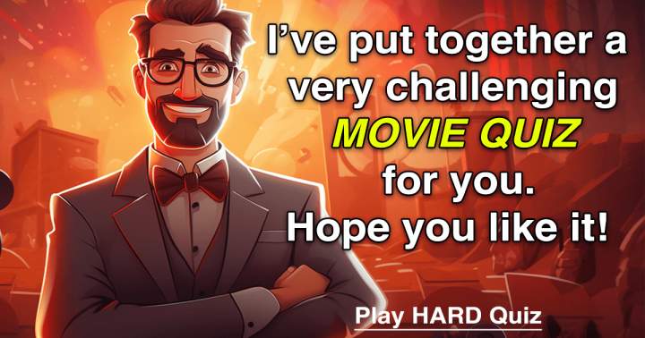 Banner for 'Challenging Movie Quiz'