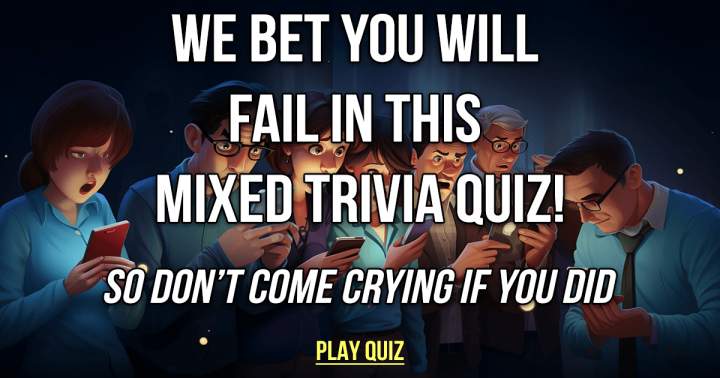 Banner for Trivia Quiz with a Mix