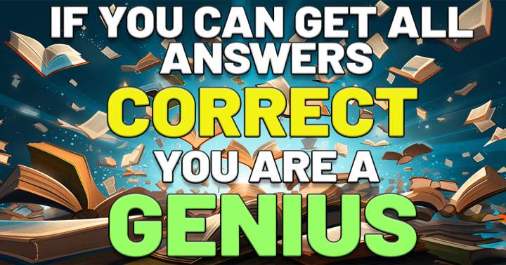 Banner for Try the 'Genius Test.'