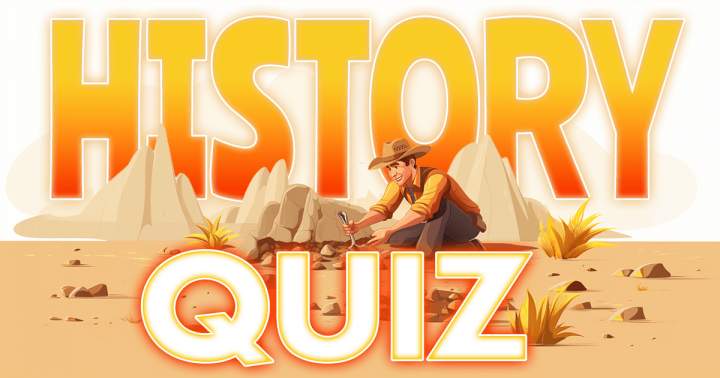 Banner for Quiz on historical events.